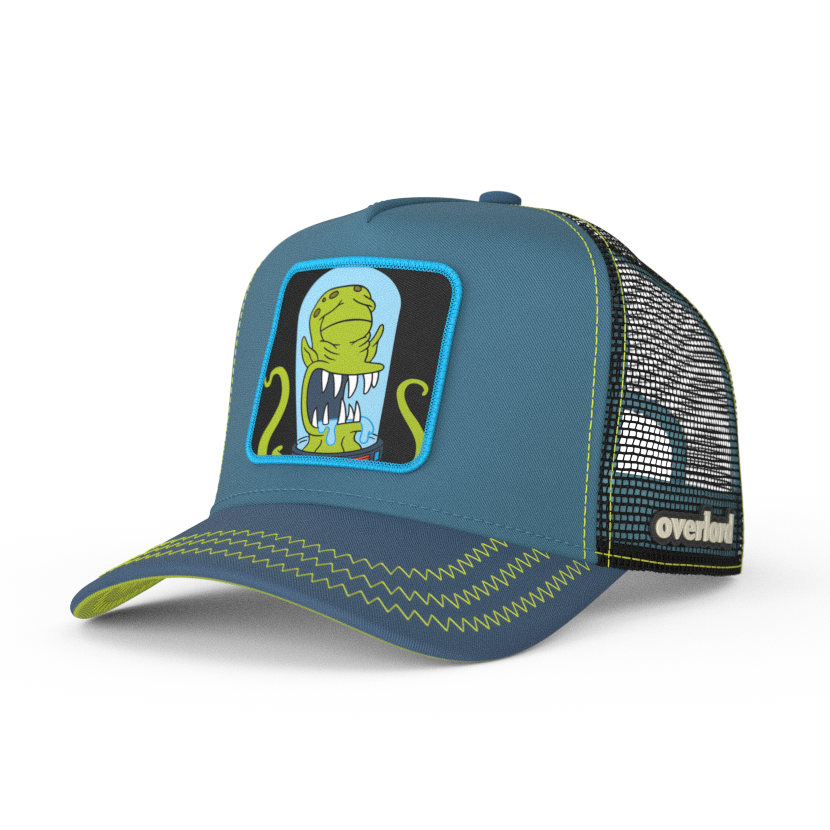 OVERLORD X Simpsons: Alien Kodos Trucker Cap – Overlord Caps