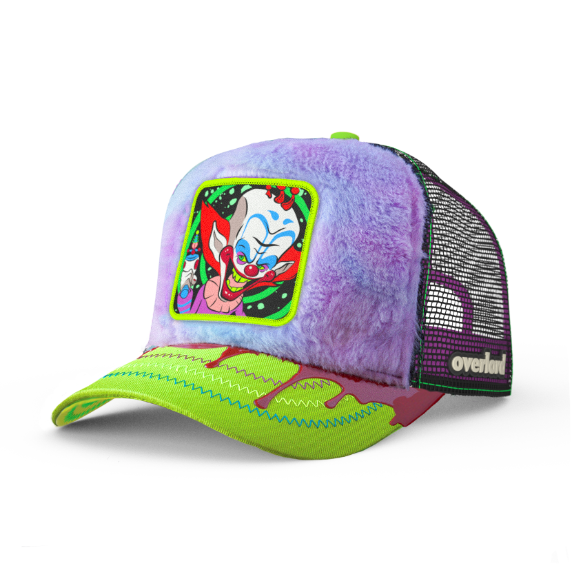 OVERLORD X Killer Klowns: Slim Trucker Cap – Overlord Caps OVERLORD X Killer Klowns: Slim Trucker Cap – Overlord Caps