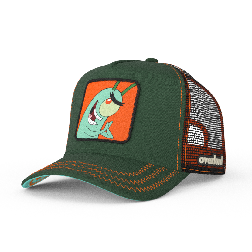 OVERLORD X SpongeBob: Plankton Trucker Cap – Overlord Caps