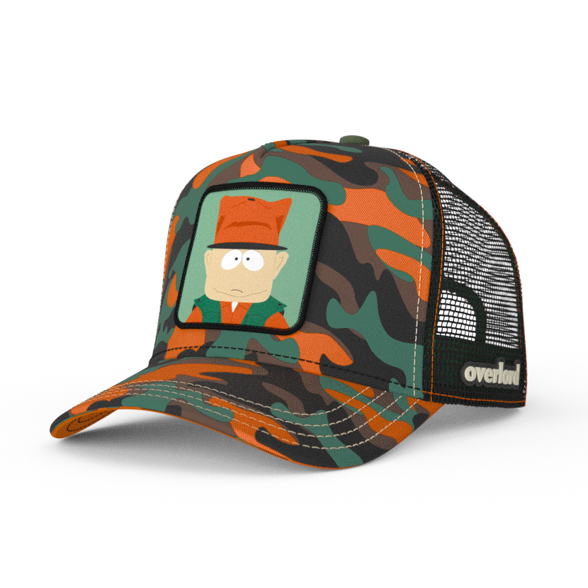 OVERLORD X South Park: Jimbo Camo Trucker Cap – Overlord Caps