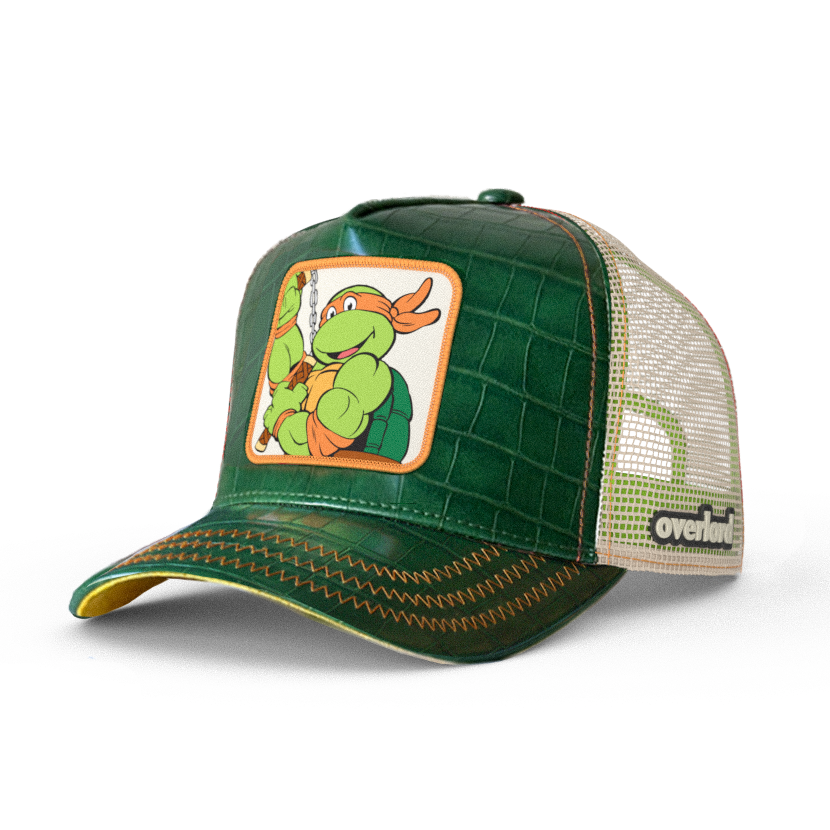 OVERLORD X TMNT: Michelangelo Trucker Cap – Overlord Caps