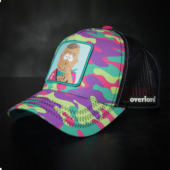 OVERLORD X South Park: Big Gay Al Camo Trucker Cap
