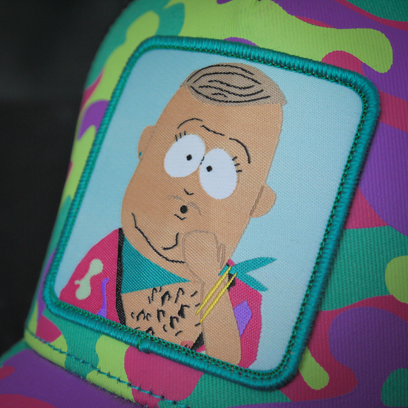 OVERLORD X South Park: Big Gay Al Camo Trucker Cap – Overlord Caps