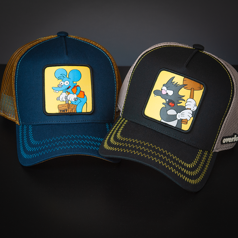 OVERLORD X Simpsons: Itchy Mouse Trucker Cap