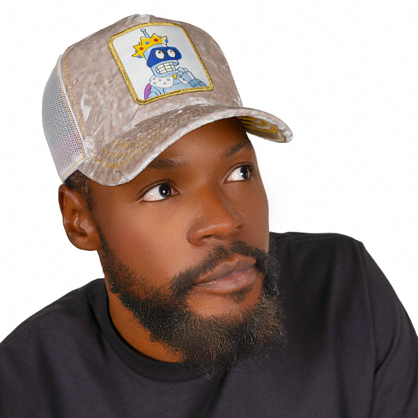 OVERLORD X Futurama: King Bender Trucker Cap