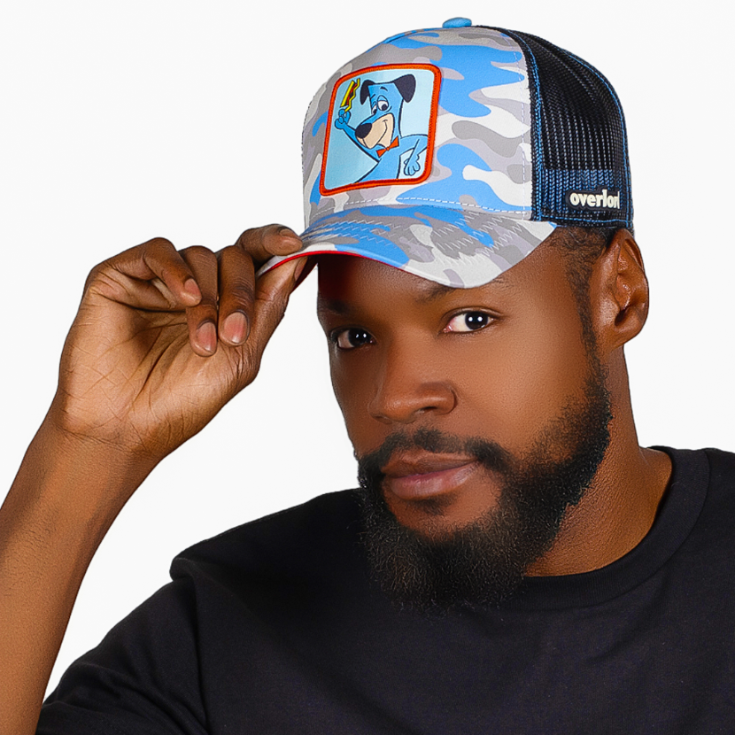OVERLORD X Hanna-Barbera: Huckleberry Hound Trucker Cap – Overlord Caps