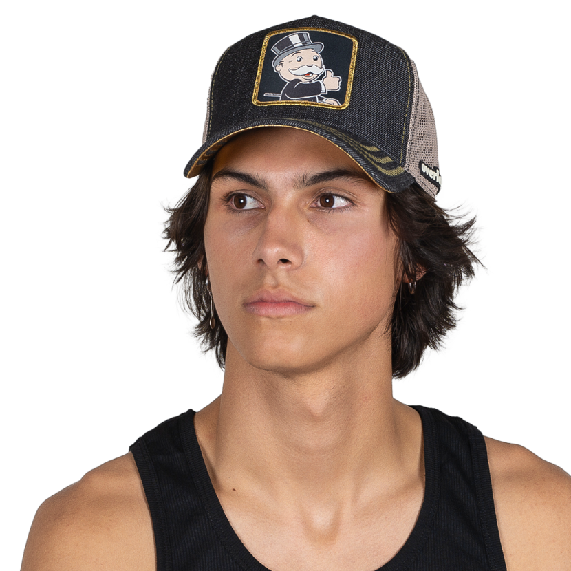 OVERLORD X Monopoly: Mr. Monopoly Trucker Cap