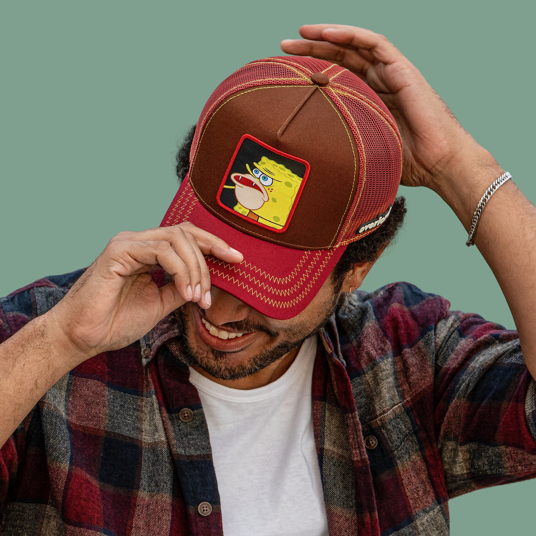 OVERLORD X SpongeBob: Caveman Trucker Cap