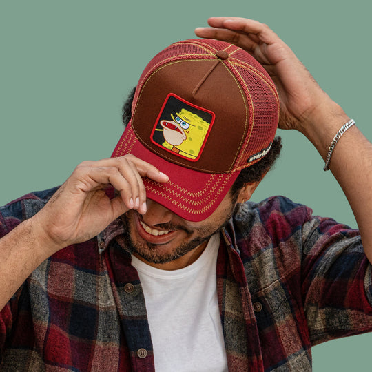 OVERLORD X SpongeBob: Caveman Trucker Cap
