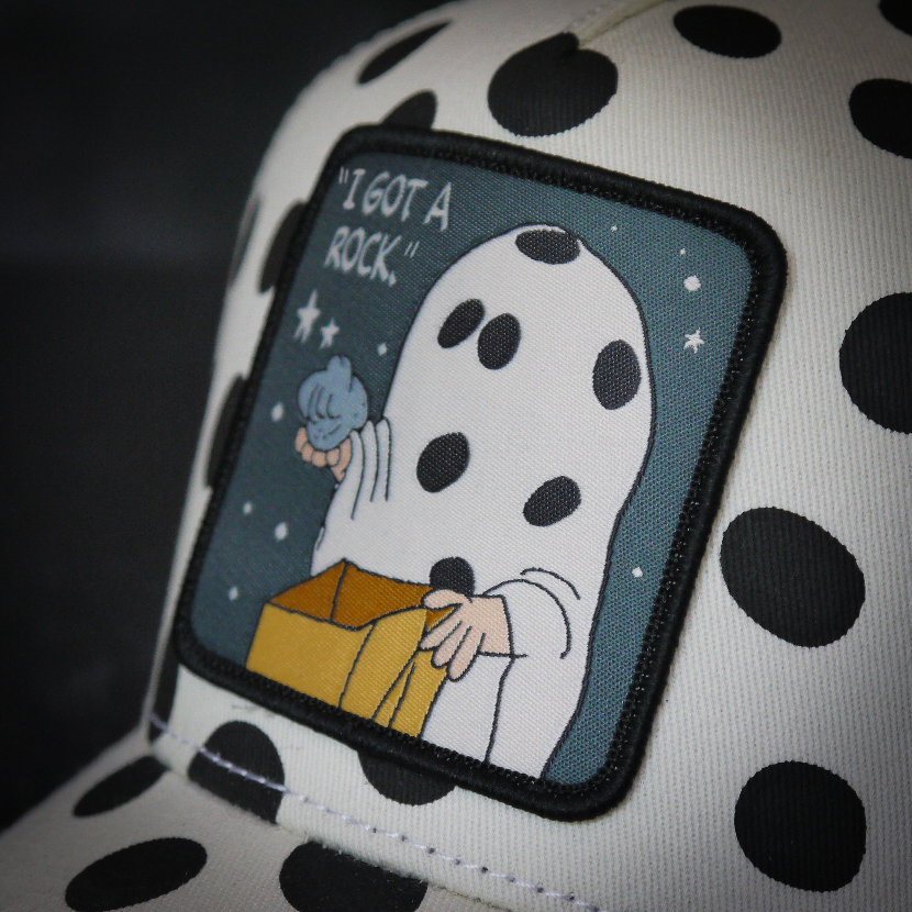 OVERLORD X Peanuts: "I Got A Rock" Trucker Cap