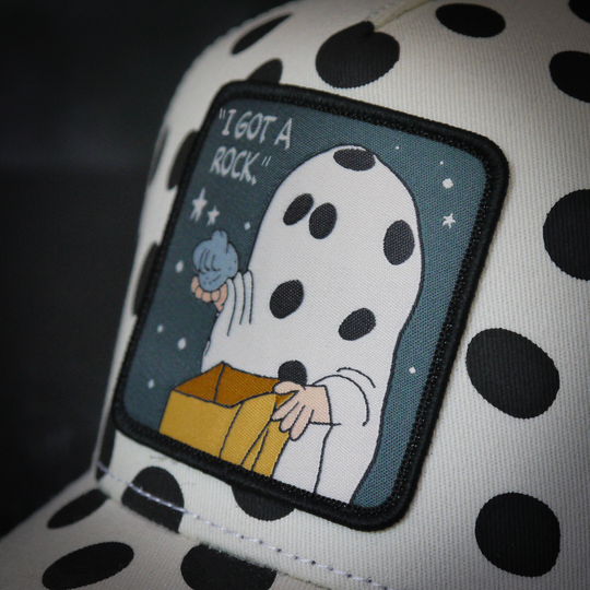 OVERLORD X Peanuts: "I Got A Rock" Trucker Cap