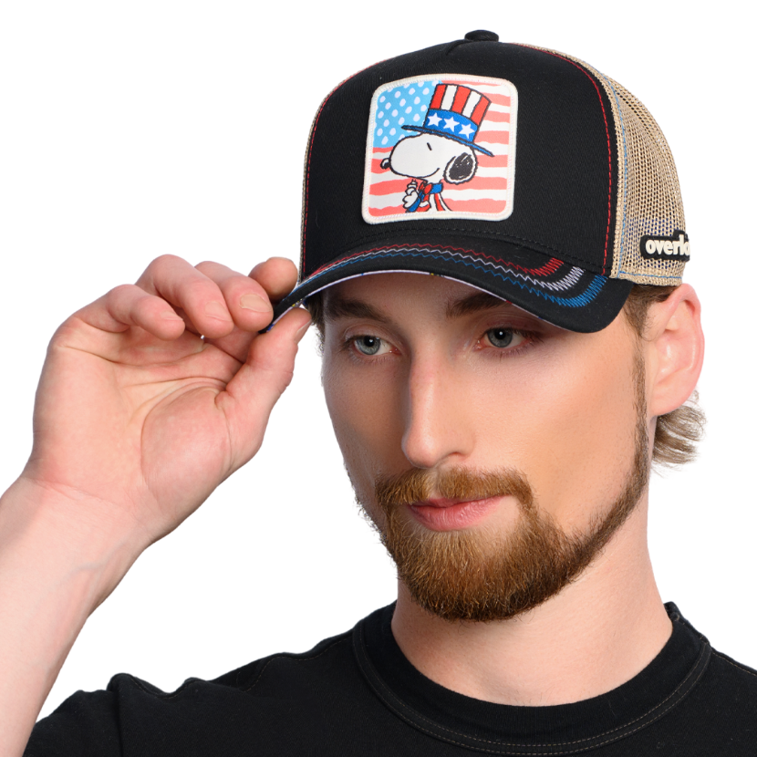 OVERLORD X Peanuts: Patriot Snoopy Trucker Cap