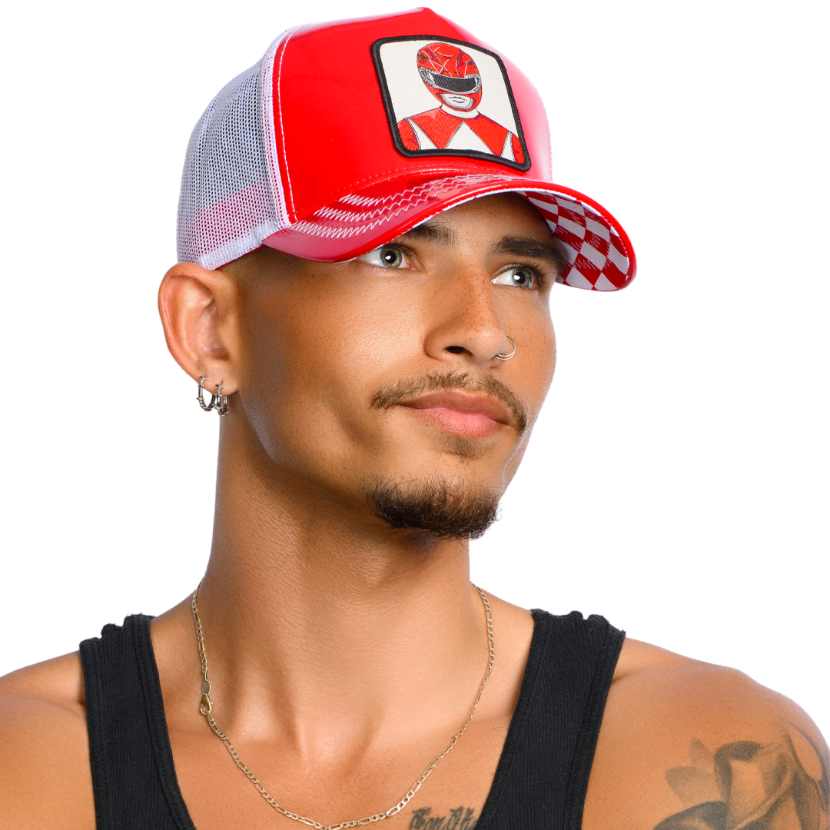 OVERLORD X Power Rangers: Red Ranger – Overlord Caps
