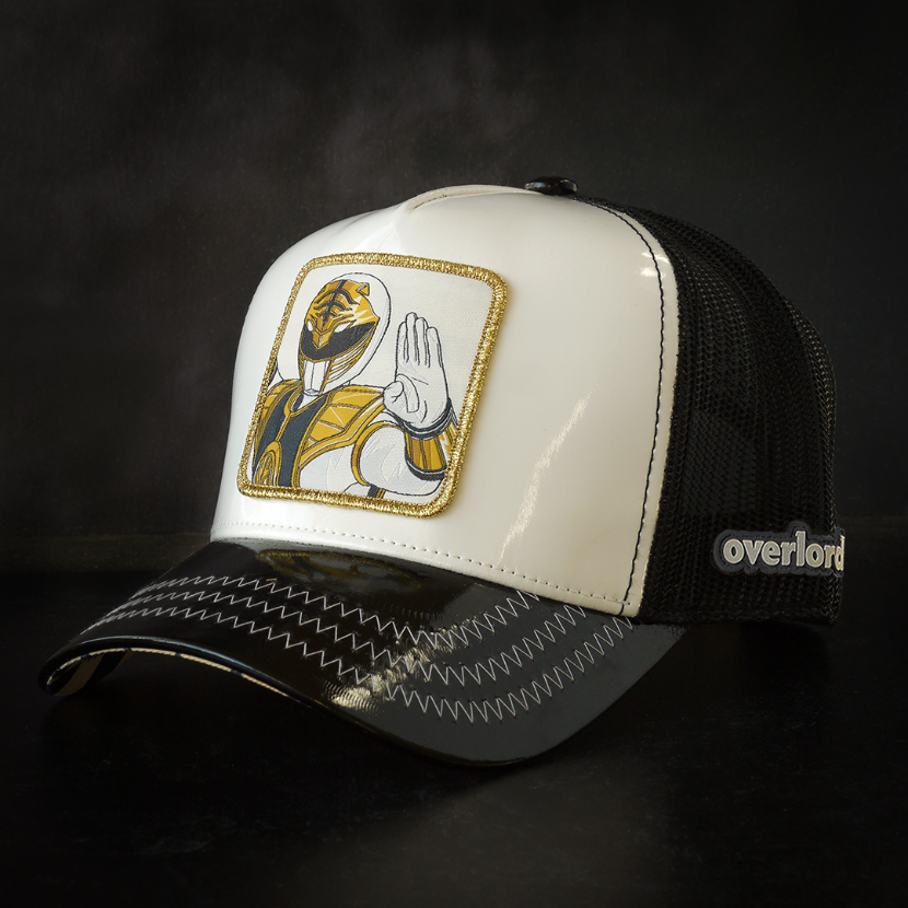 OVERLORD X Power Rangers: White Ranger – Overlord Caps