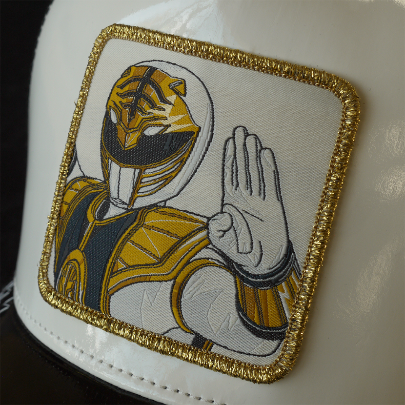 OVERLORD X Power Rangers: White Ranger – Overlord Caps
