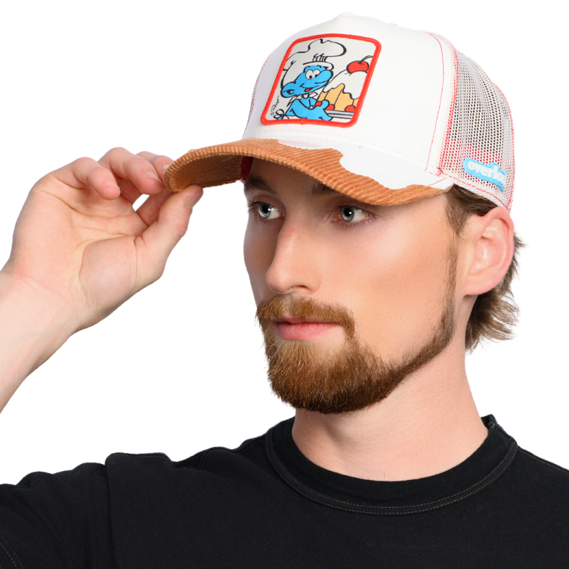 OVERLORD X Smurfs: Chef Smurf Trucker Cap