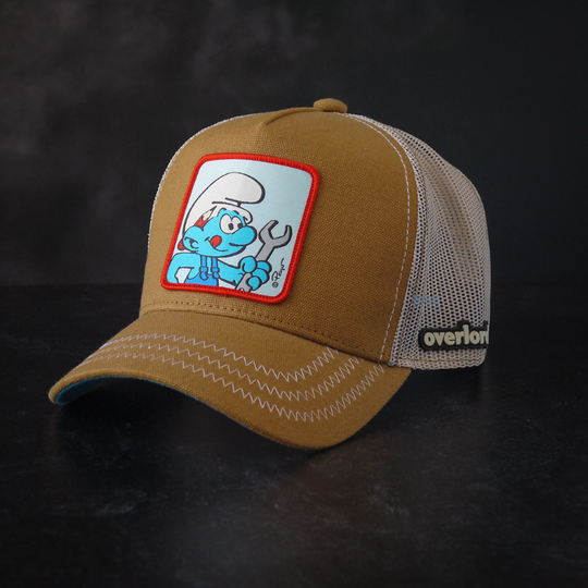 OVERLORD X Smurfs: Handy Smurf Trucker Cap