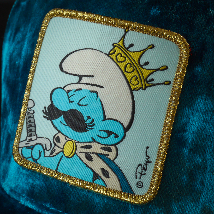 OVERLORD X Smurfs: King Smurf Velvet Trucker Cap