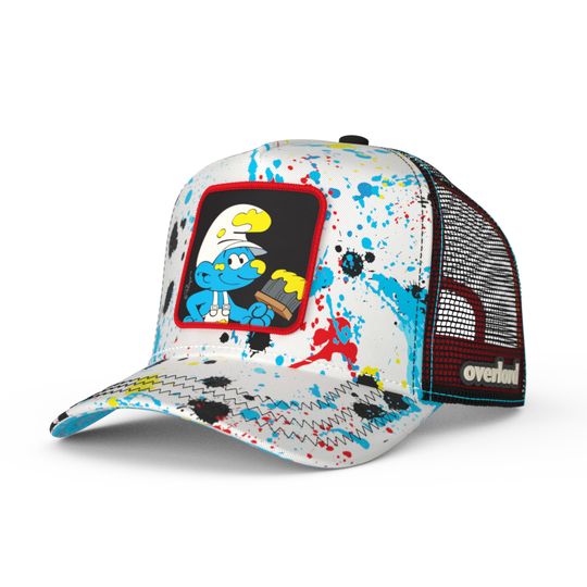 OVERLORD X Smurfs: Painter Smurf Trucker Cap