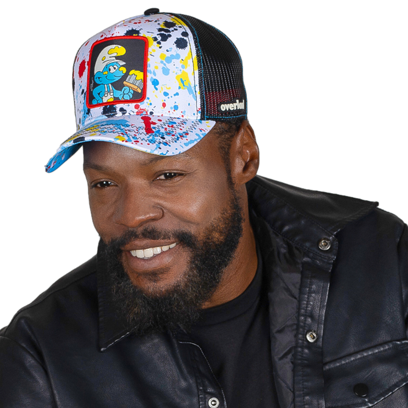 OVERLORD X Smurfs: Painter Smurf Trucker Cap