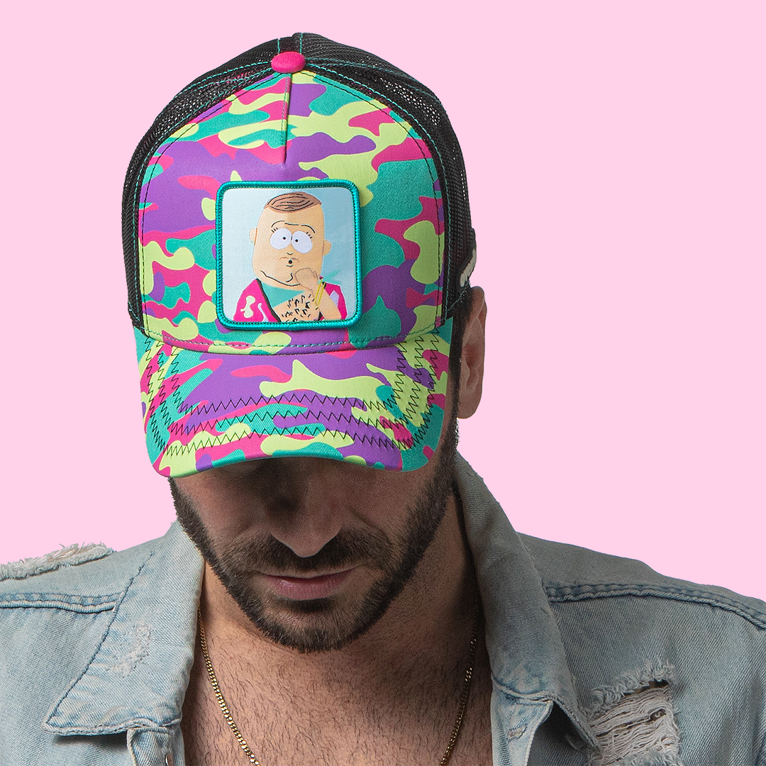 OVERLORD X South Park: Big Gay Al Camo Trucker Cap