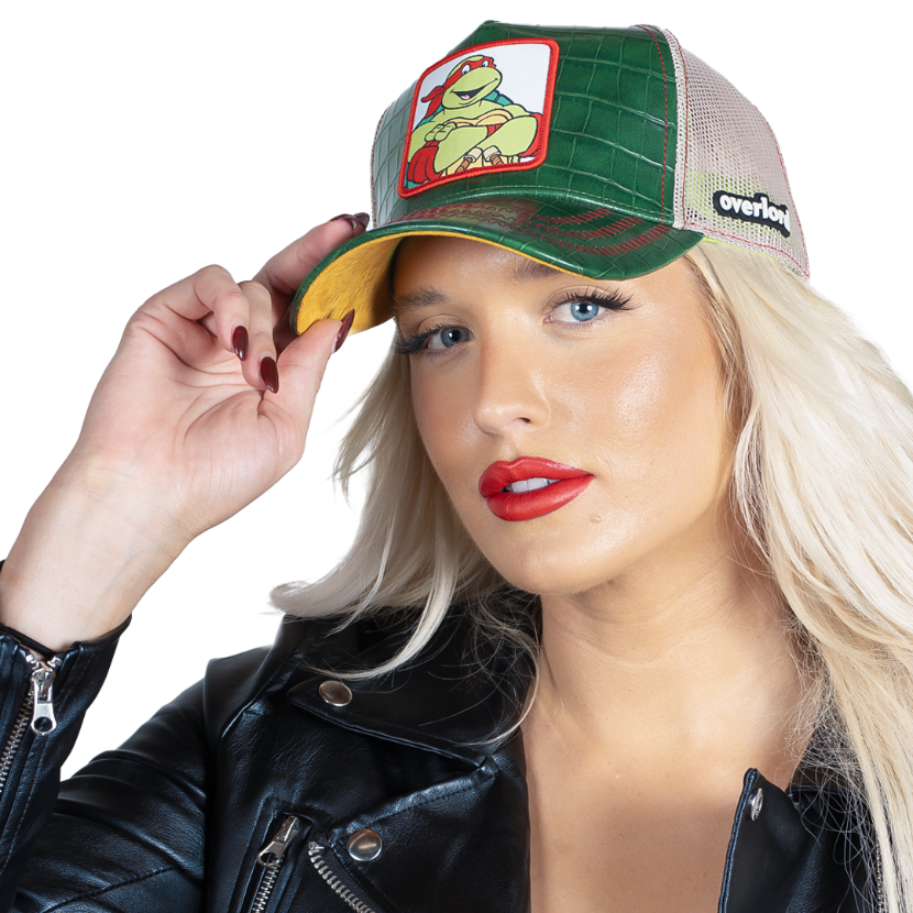 OVERLORD X TMNT: Raphael Trucker Cap – Overlord Caps