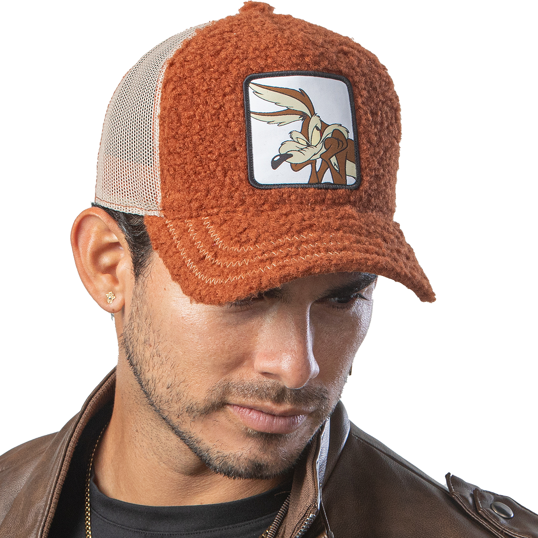 OVERLORD X Looney Tunes Wile E. Coyote Sherpa Trucker Cap Overlord Caps
